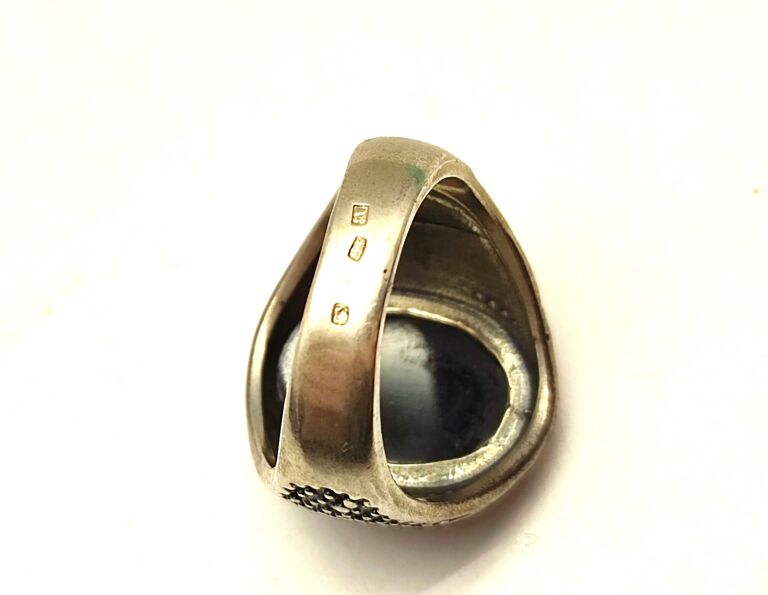 DUZY SREBRNY SYGNET / R32 / 925
