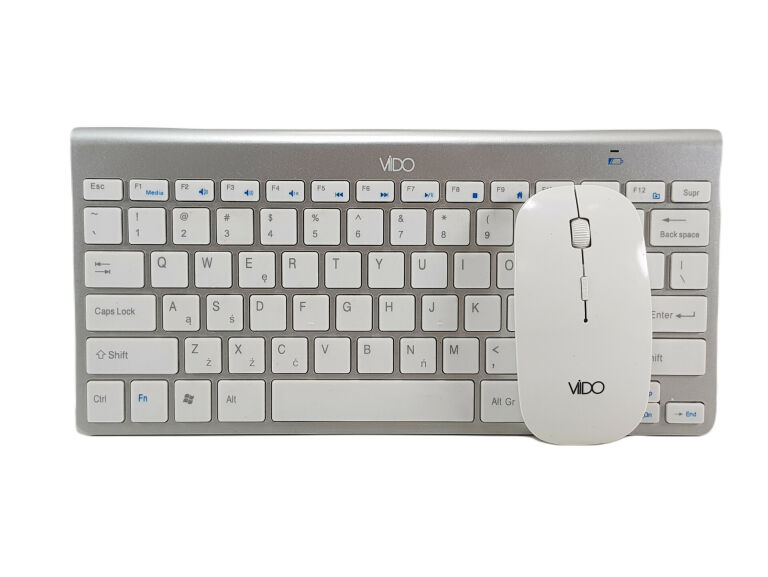 KLAWIATURA I MYSZ BEZPRZEWODOWA VIDO ULTRA SLIM