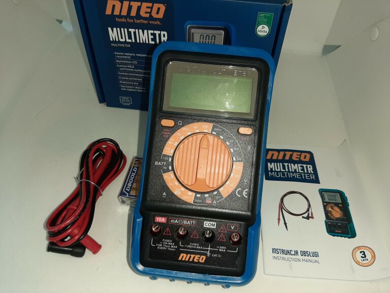 MULTIMETR NITEO MLTM0089-22 W PUDEŁKU