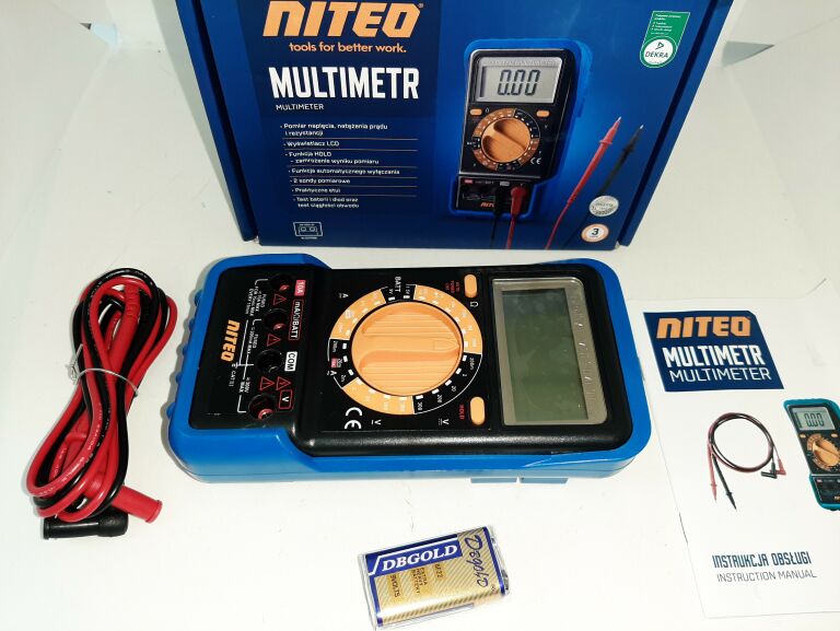 MULTIMETR NITEO MLTM0089-22 W PUDEŁKU