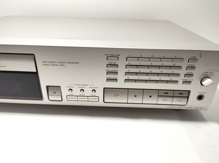 SONY CDP-597 COMPACT DISC PLAYER