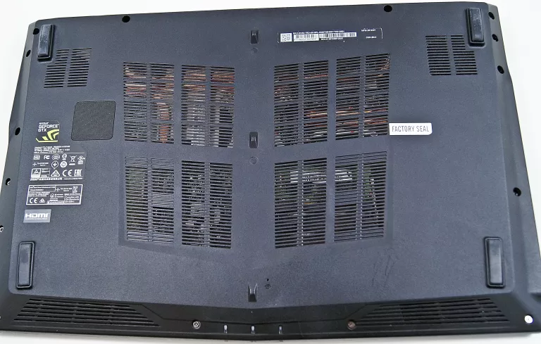 LAPTOP MSI GV62 7RD GTX 1050 4GB/ 8G BDDR4/I5 7GE