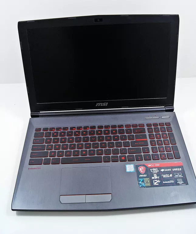 LAPTOP MSI GV62 7RD GTX 1050 4GB/ 8G BDDR4/I5 7GE