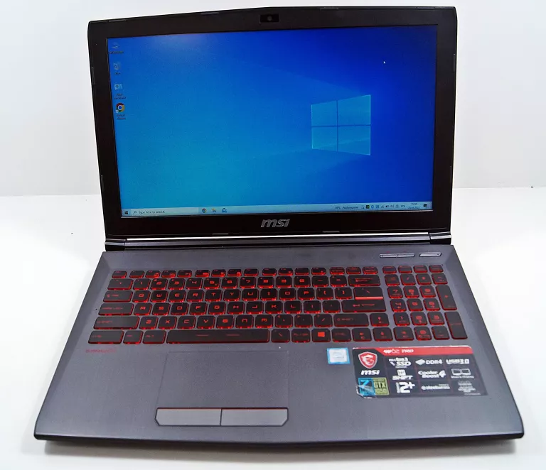 LAPTOP MSI GV62 7RD GTX 1050 4GB/ 8G BDDR4/I5 7GE