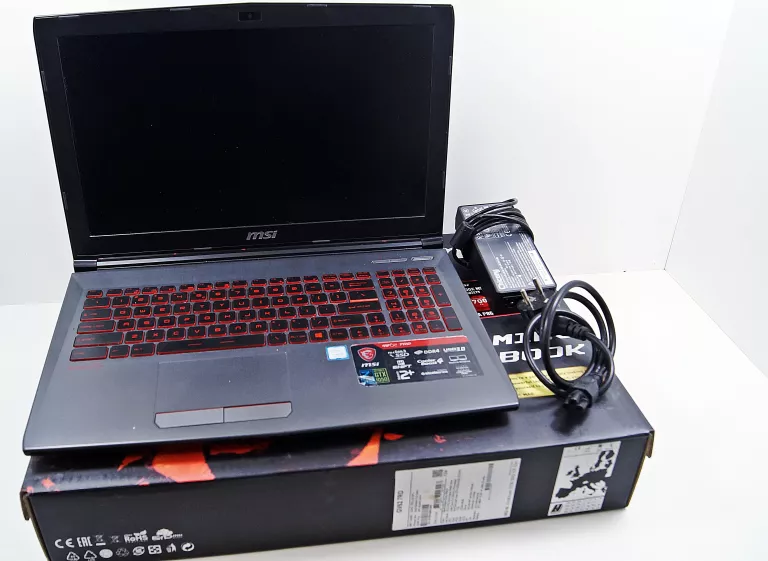 LAPTOP MSI GV62 7RD GTX 1050 4GB/ 8G BDDR4/I5 7GE