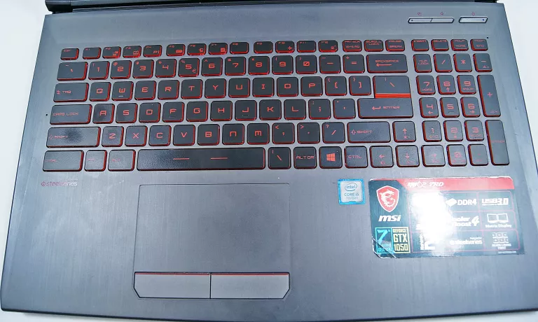 LAPTOP MSI GV62 7RD GTX 1050 4GB/ 8G BDDR4/I5 7GE