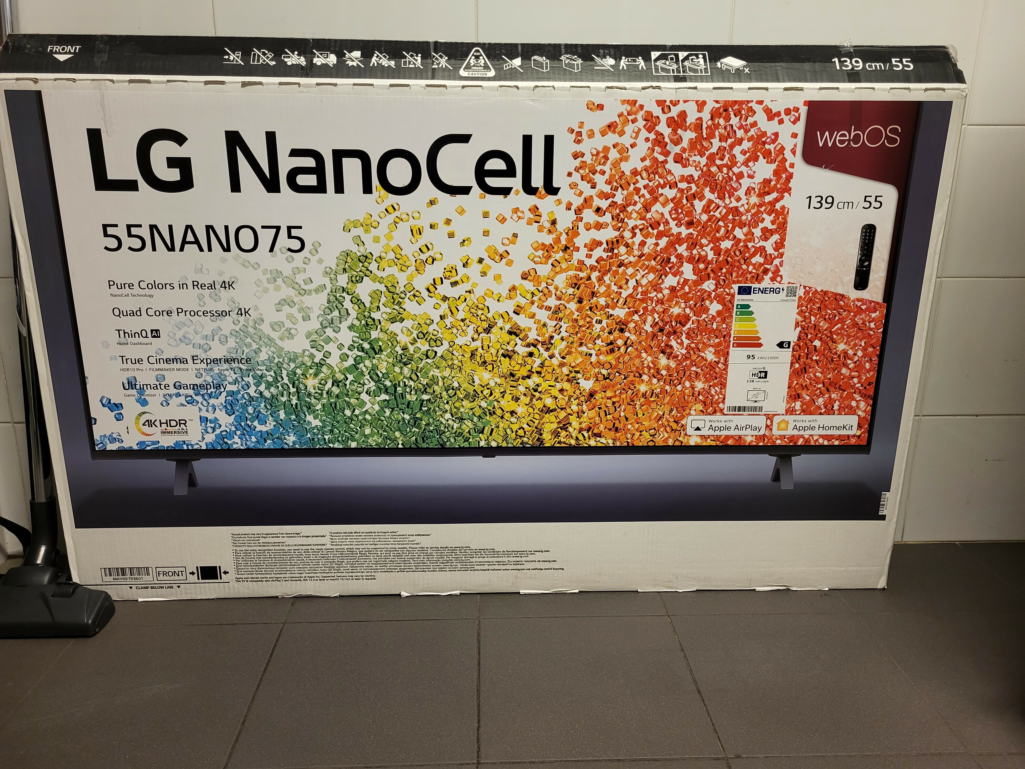 LG 55NANO753PA 55 LED Nanocell UltraHD 4K