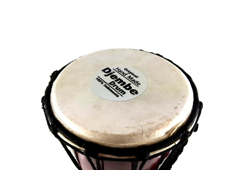 DJEMBE KOLOROWY RĘCZNIE ROBIONY BĘBEN