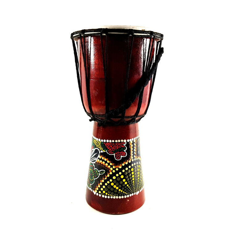 DJEMBE KOLOROWY RĘCZNIE ROBIONY BĘBEN