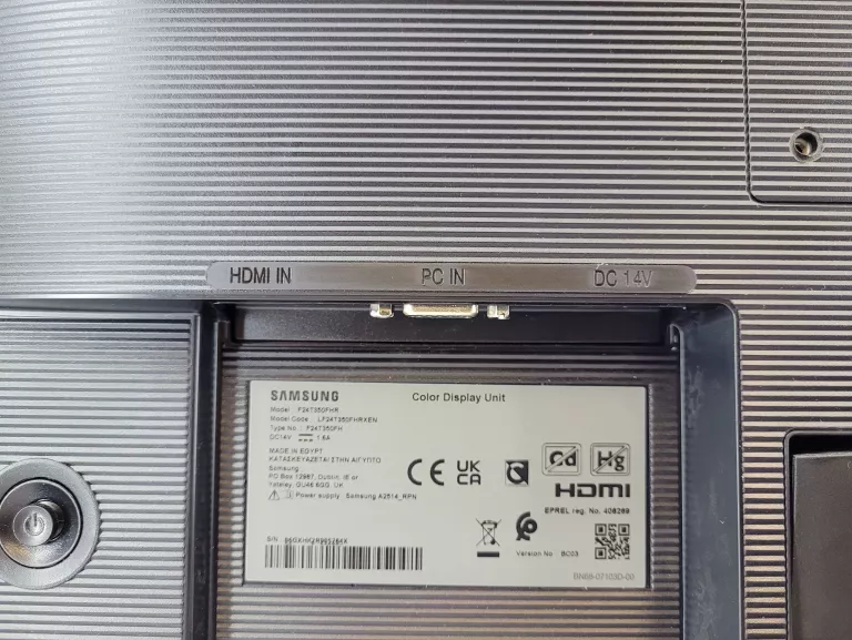 MONITOR LED SAMSUNG 24 F24T350FHR
