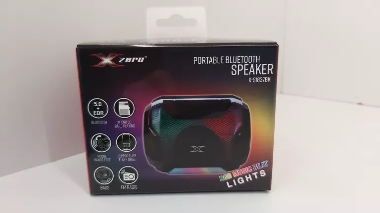 GŁOŚNIK BLUETOOTH X-ZERO X-S1837BK