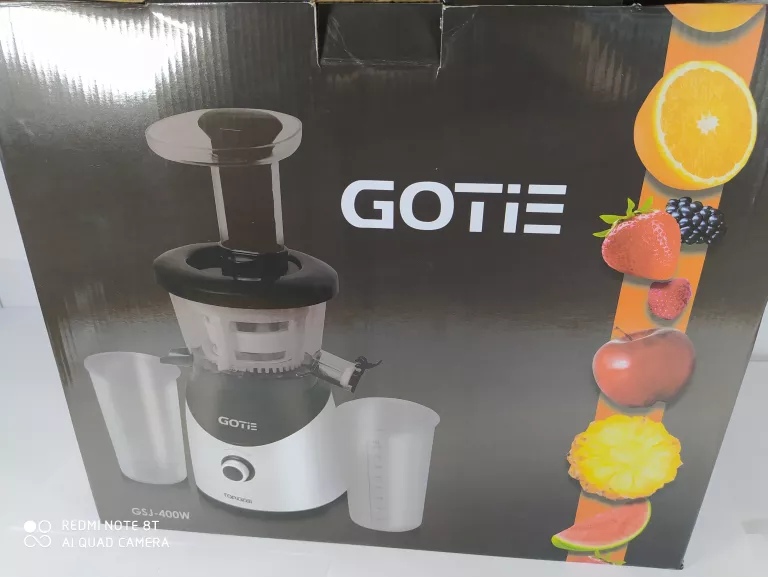WYCISKARKA DO OWOCOW WOLNOOBROTOWA GOTIE GSJ-400