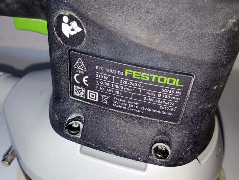 SZLIFIERKA FESTOOL ETS 150/3 EQ