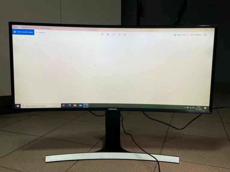 MONITOR SAMSUNG 34' SE790C  OPIS!!