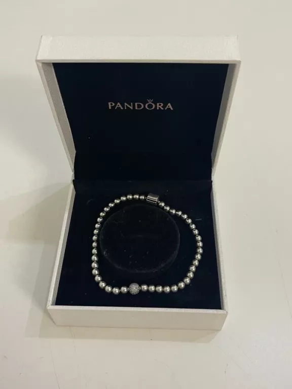 PIĘKNA BRANSOLETKA PANDORA! 21 CM POLECAMY!