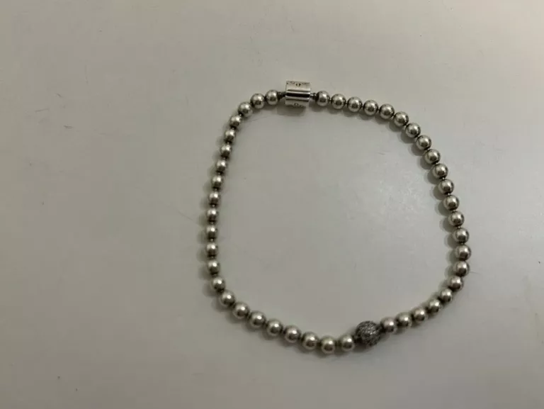PIĘKNA BRANSOLETKA PANDORA! 21 CM POLECAMY!