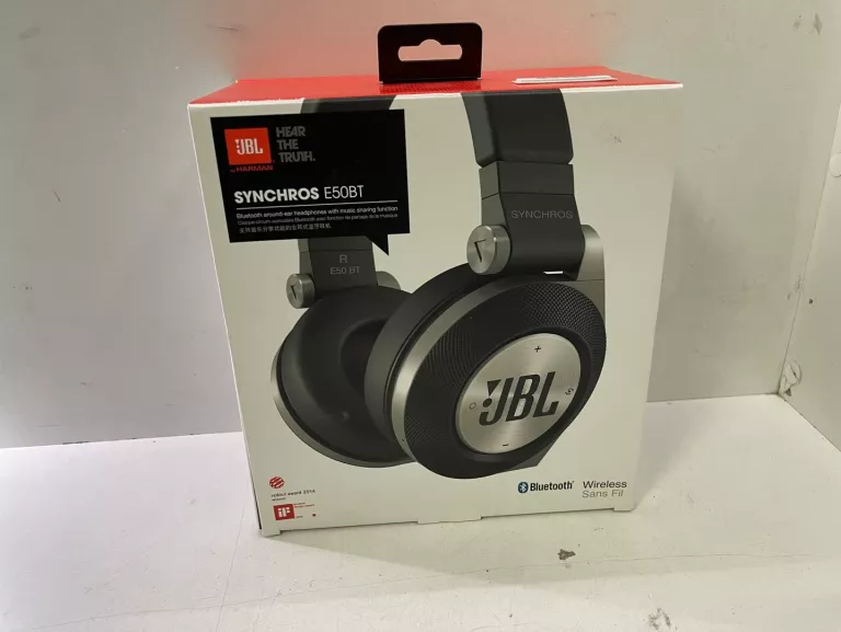 SŁUCHAWKI BEZPRZEWODOWE JBL E50 BT