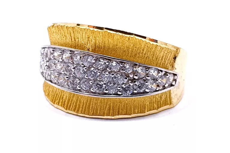 zloty-pierscionek-cyrkonie-wyrazisty-wzor-r18-14k-stan-11323-238058