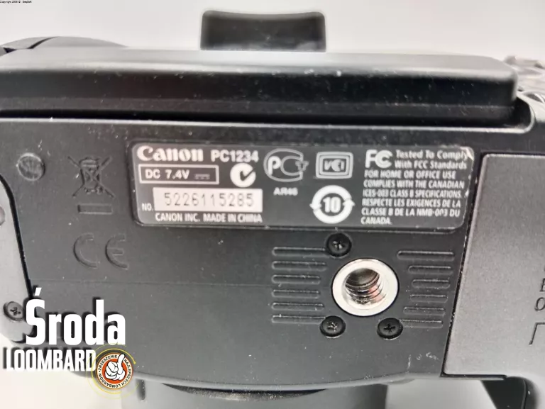 APARAT CANON PC1234 KOMPLET