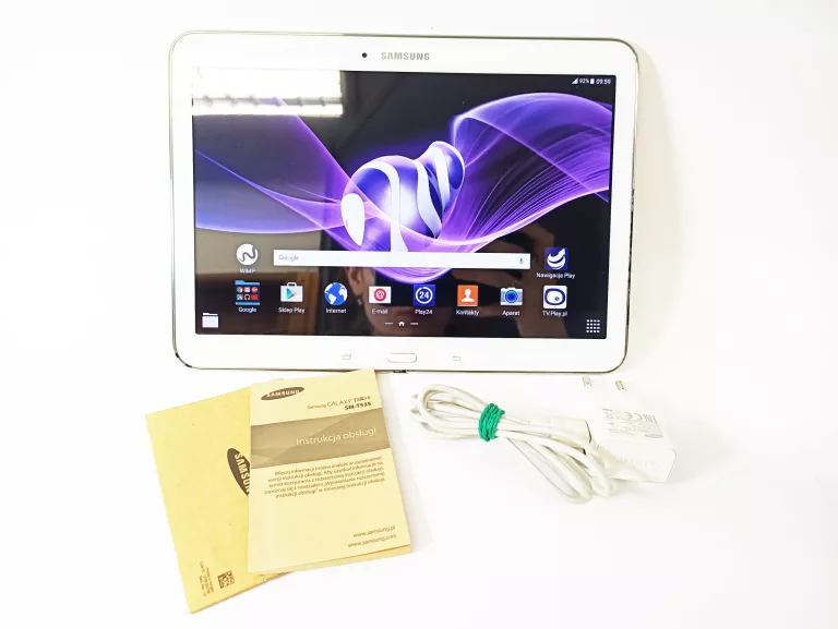 TABLET SAMSUNG GALAXY TAB 4 10,1'' + ŁADOWARKA