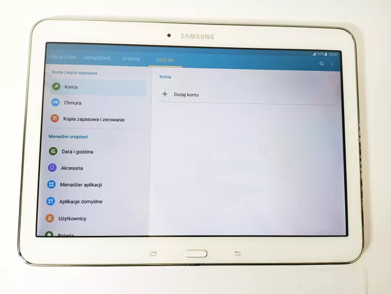 TABLET SAMSUNG GALAXY TAB 4 10,1'' + ŁADOWARKA