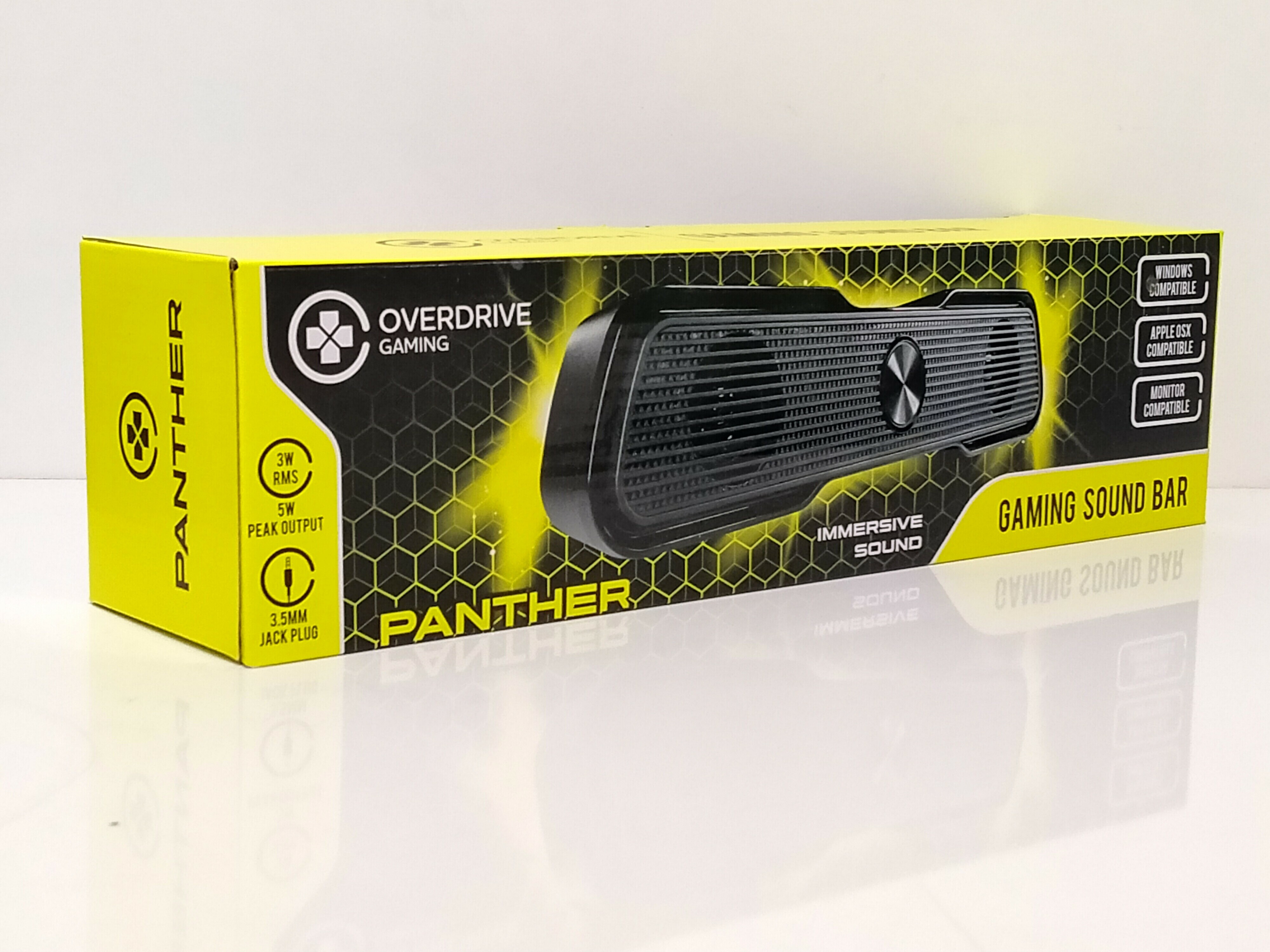 GŁOŚNIK OVERDRIVE GAMING SOUNDBAR PANTHER Średniotonowe Loombard.pl