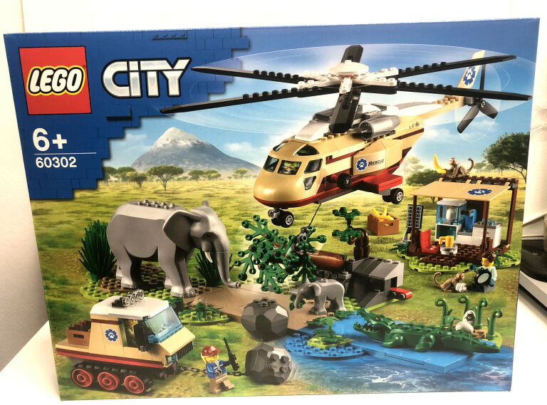 LEGO CITY NA RATUNEK DZIKIM ZWIERZĘTOM 60302
