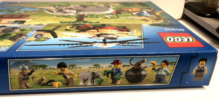 LEGO CITY NA RATUNEK DZIKIM ZWIERZĘTOM 60302