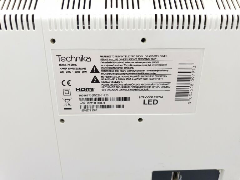 TV TECHNIKA 19' 19-200BL