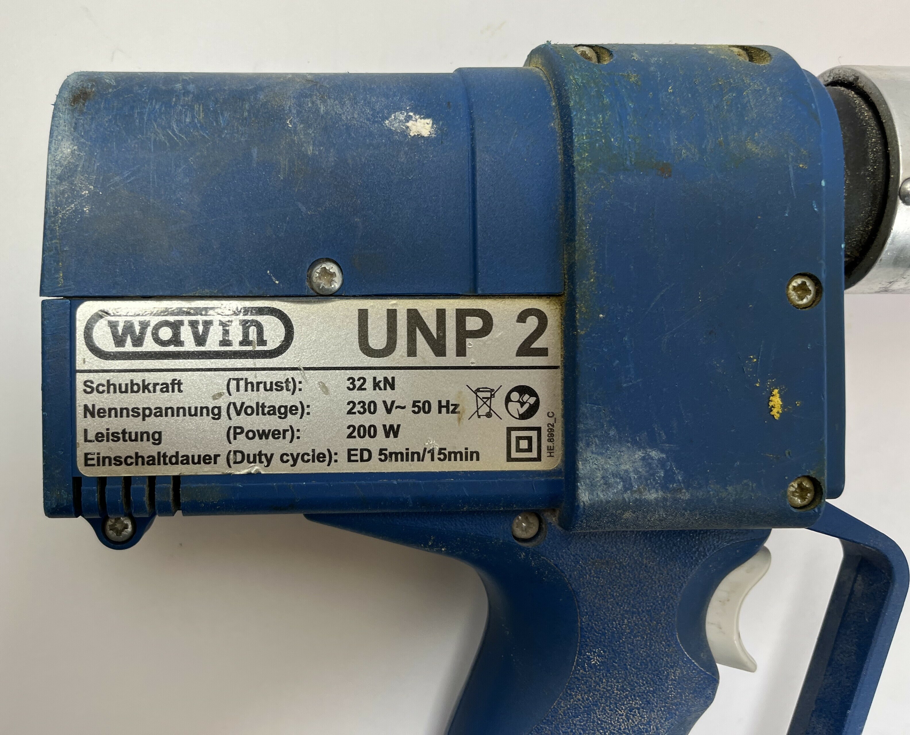 zaciskarka-wavin-unp2-stan-uzywany