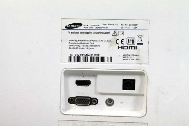 MONITOR SAMSUNG S24D391HL