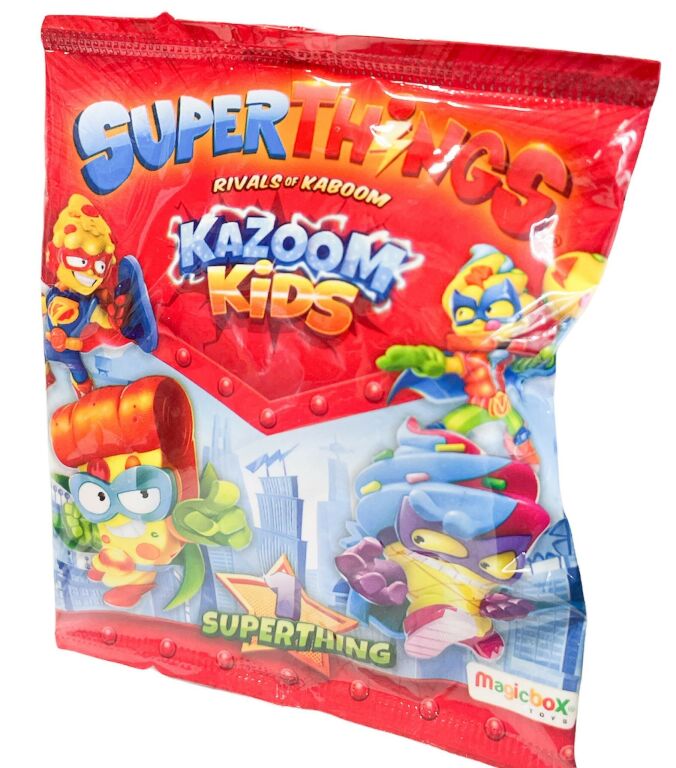 SUPER THINGS ZINGS SERIA 8 - SASZETKA Z FIGURKĄ