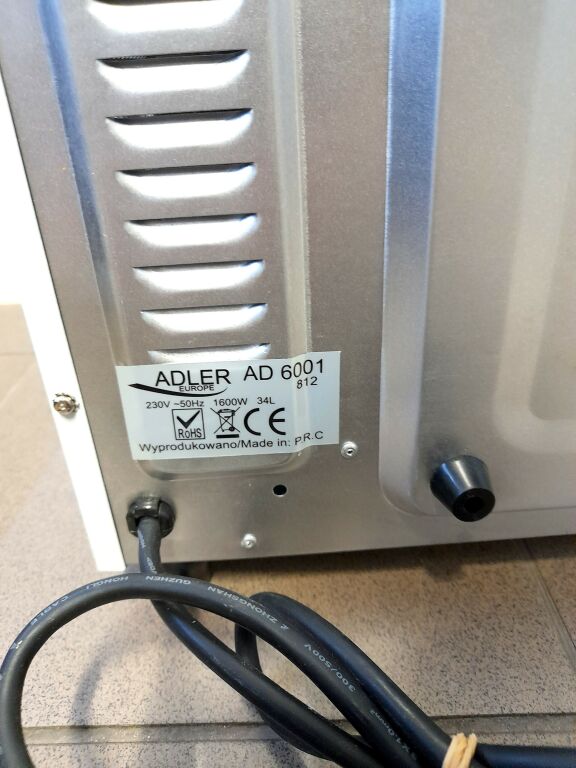 PIEKARNIK ADLER AD-6001 1600