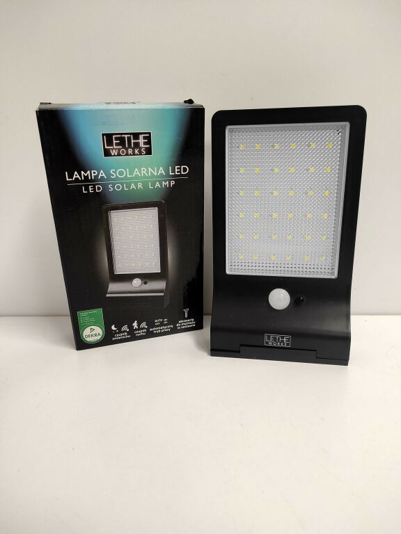 LETHE WORKS LAMPA SOLARNA LED OKAZJA!
