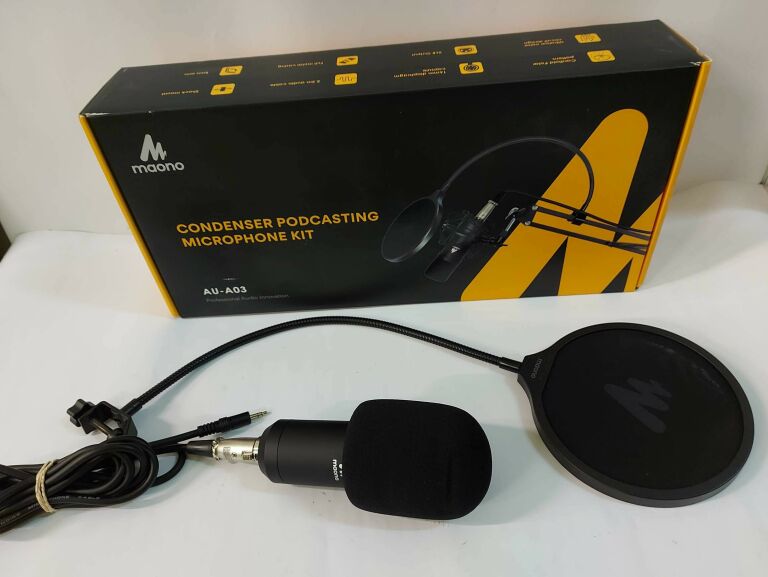 MIKROFON STUDYJNY MAONO AU-A03 PRO XLR