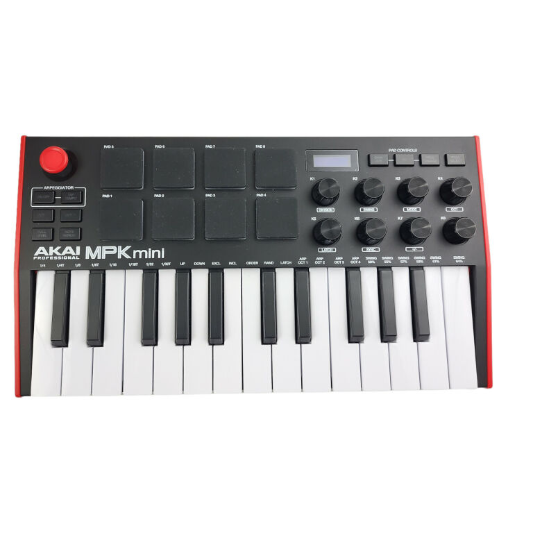 AKAI MPK MINI MK3 KLAWIATURA STERUJĄCA MIDI RED