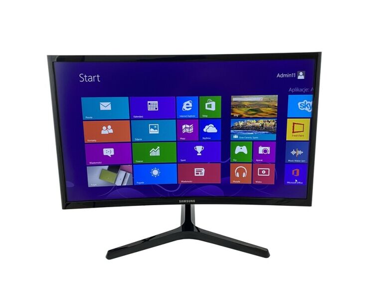 MONITOR SAMSUNG C24F396FHR 24 CALE FULL HD