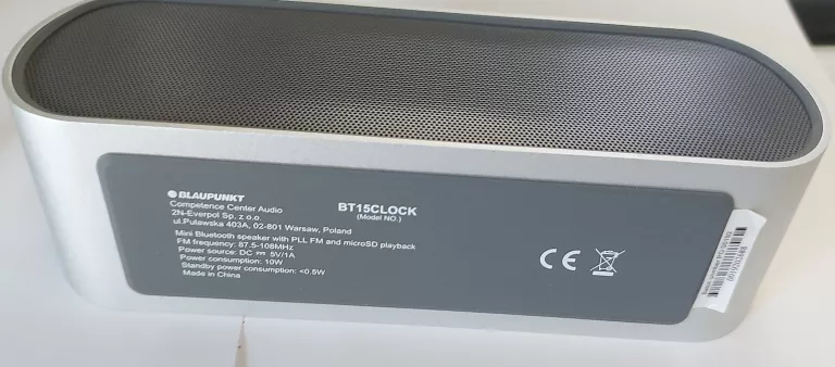 GŁOŚNIK BLAUPUNKT BT15CLOCK