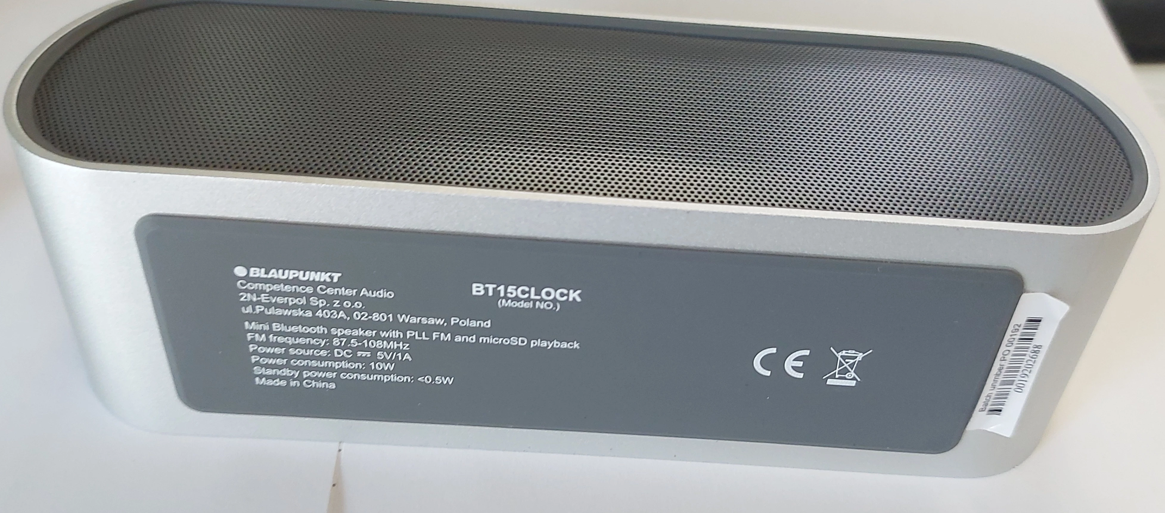 glosnik-blaupunkt-bt15clock-stan-powystawowy