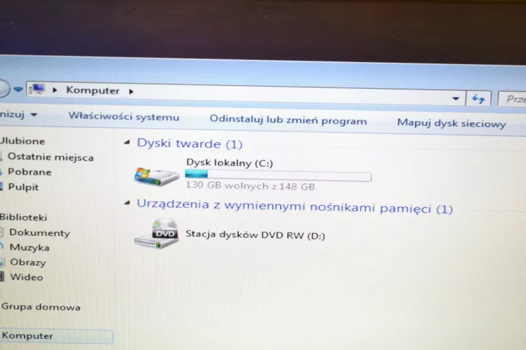 HP COMPAQ 100EU ALL IN ONE W10 160GB 4GB ZASILACZ