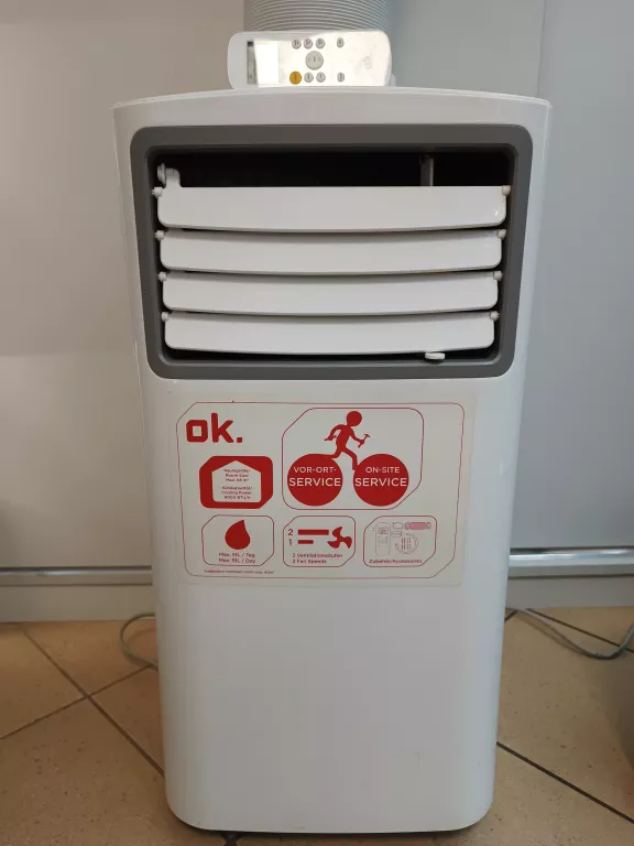 KLIMATYZATOR OK OAC 2223 PRZECIEKA BRAK ZATYCZKI