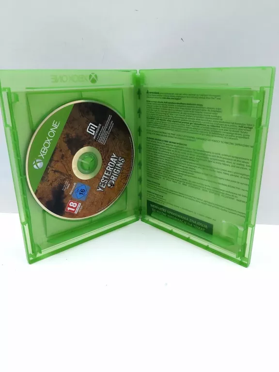 GRA NA XBOX ONE YESTERDAY ORIGINS