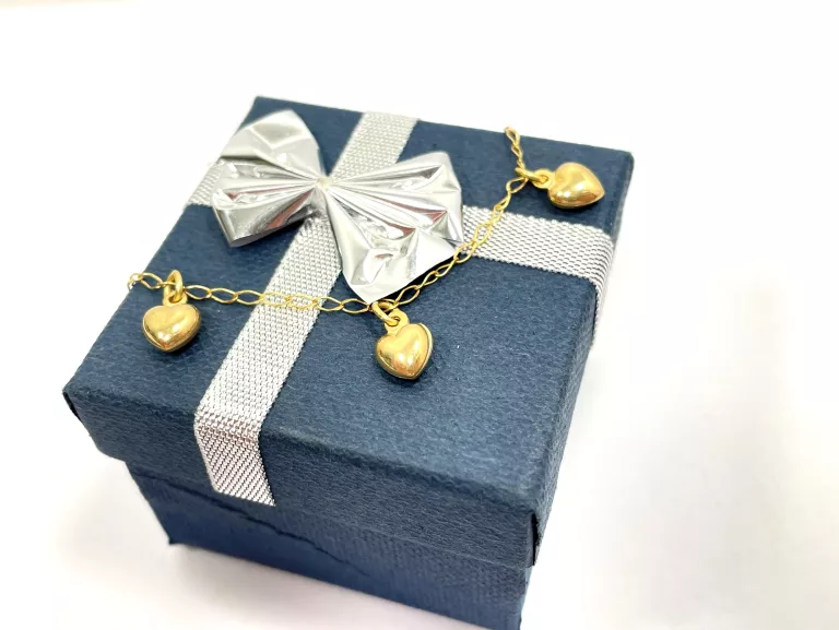 nowa-zlota-bransoletka-3-serduszka-585-147-17cm-motyw-129129-2