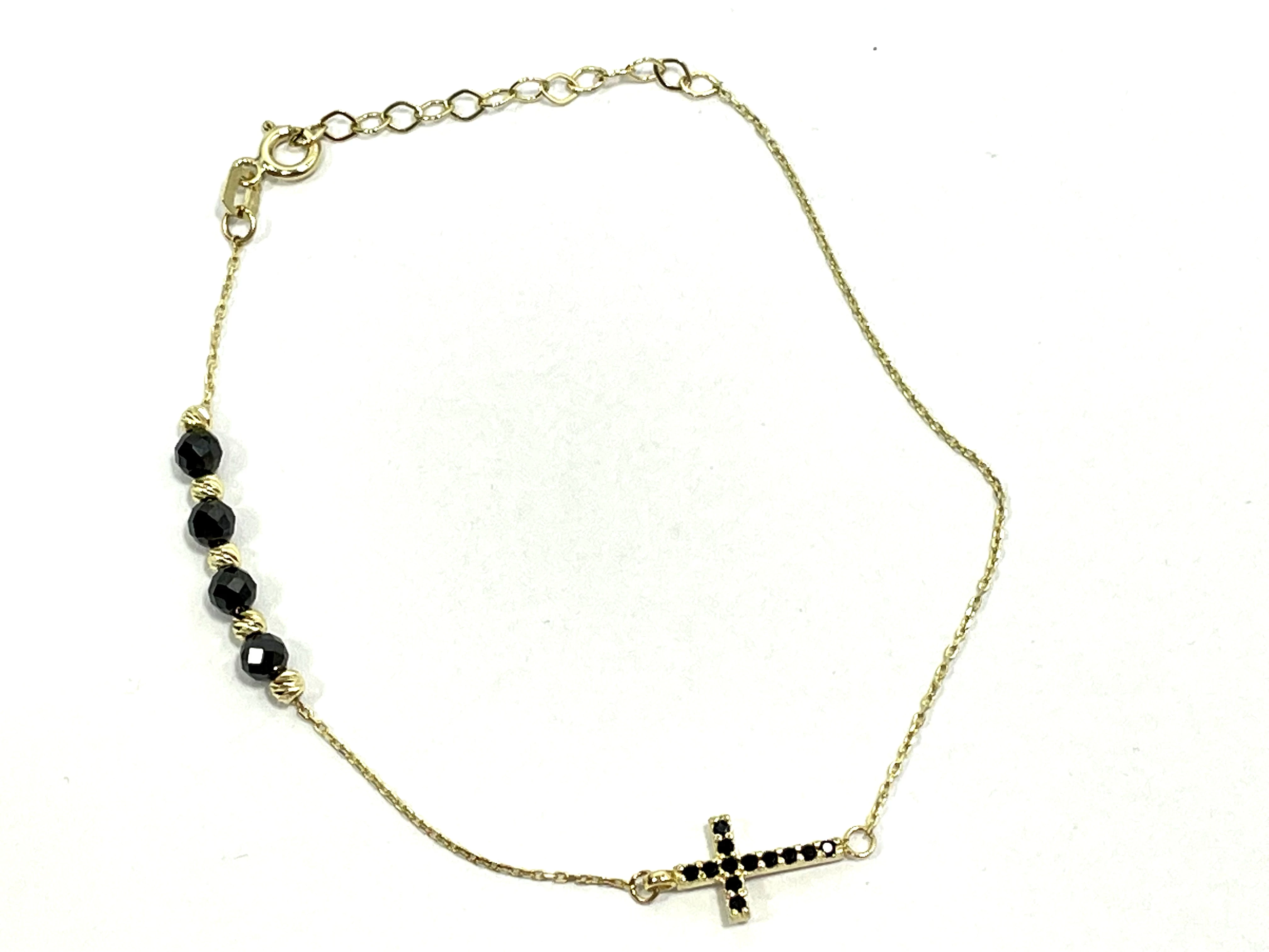 nowa-zlota-bransoletka-krzyzyk-333-163-20cm-zwyciestwa-59-gliwice-g1