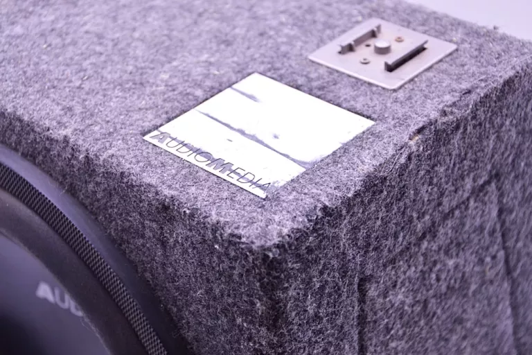 SUBWOOFER + WZMACNIACZ AUDIOMEDIA