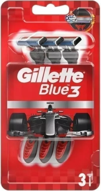 GILLETTE BLUE 3 NITRO - MASZYNKI 3 SZT -