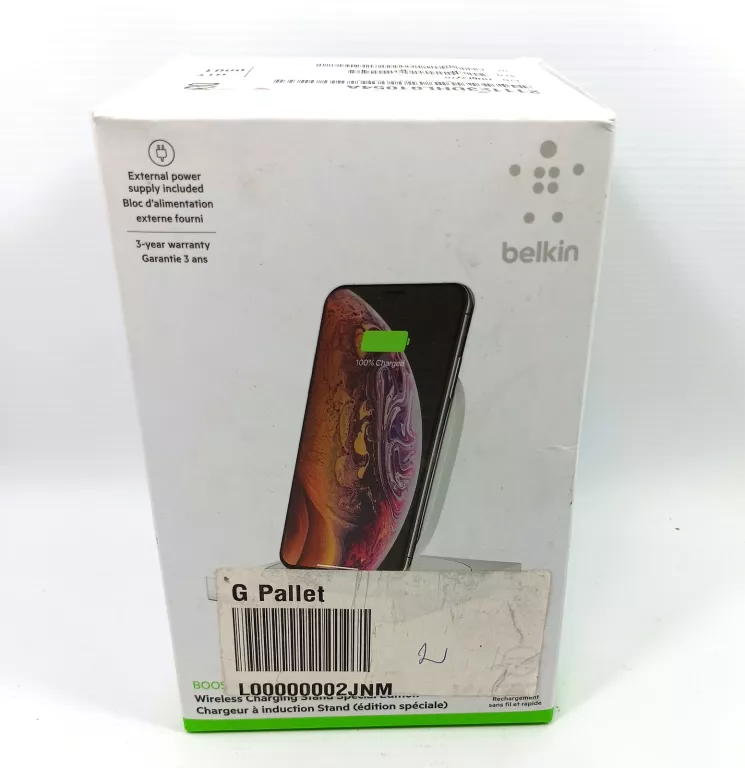 ŁADOWARKA BEZPRZEWODOWA BELKIN BOOST CHARGE USZKODZONA!!