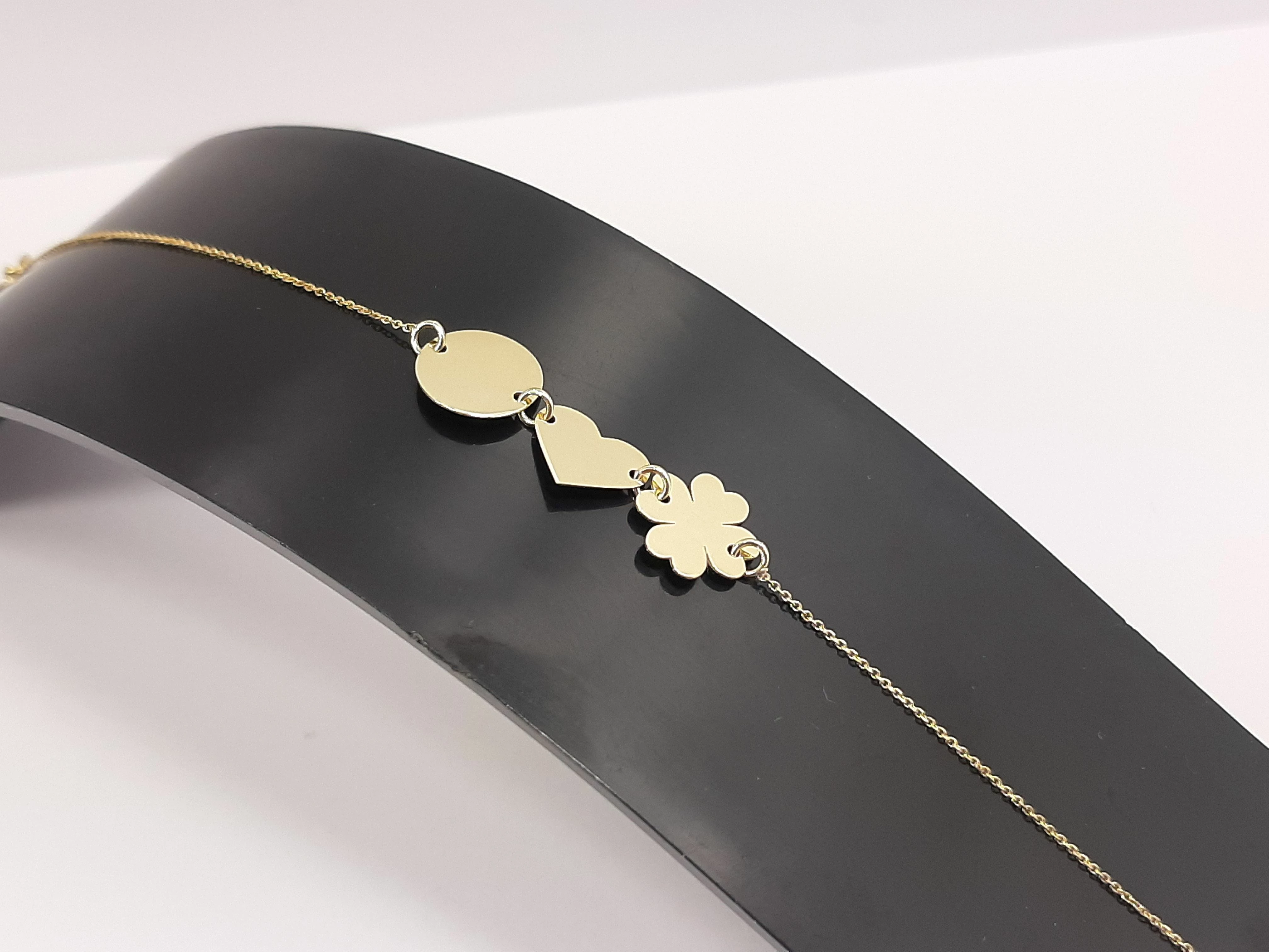 nowa-bransoletka-koniczynka-serce-kolko-333-dl19-rodzaj-wyrob-jubilerski