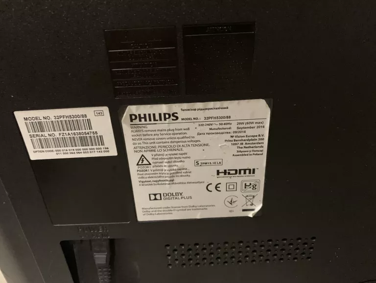 TV PHILIPS 32PFH5300