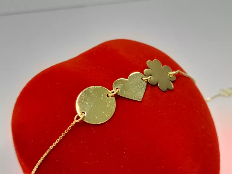 zlota-bransoletka-serce-koniczynka-122g-585-19cm-material-15835-2